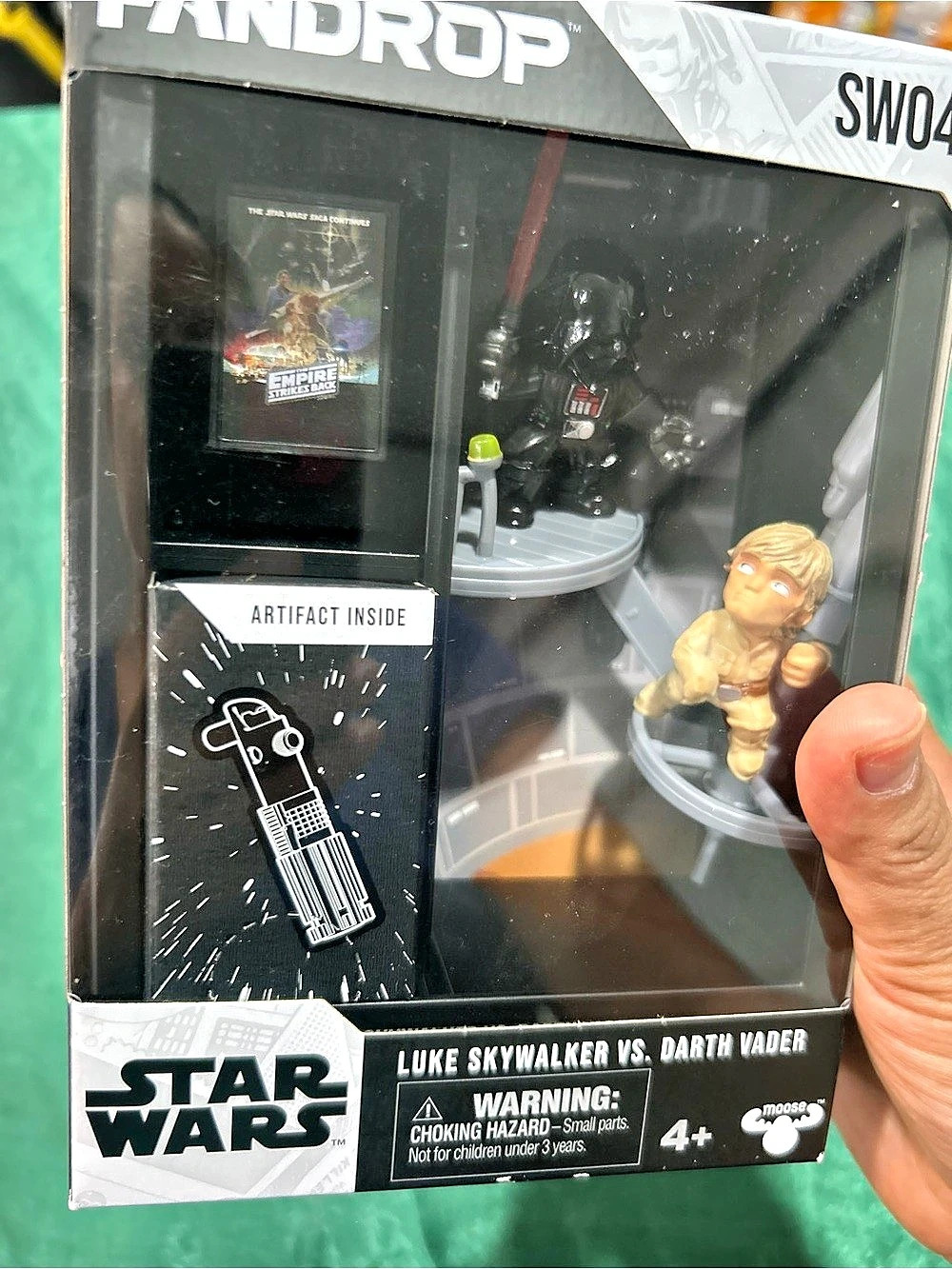 Fandrop Luke Skywalker vs. Darth Vader Star Wars SW04 Figure Set NIB